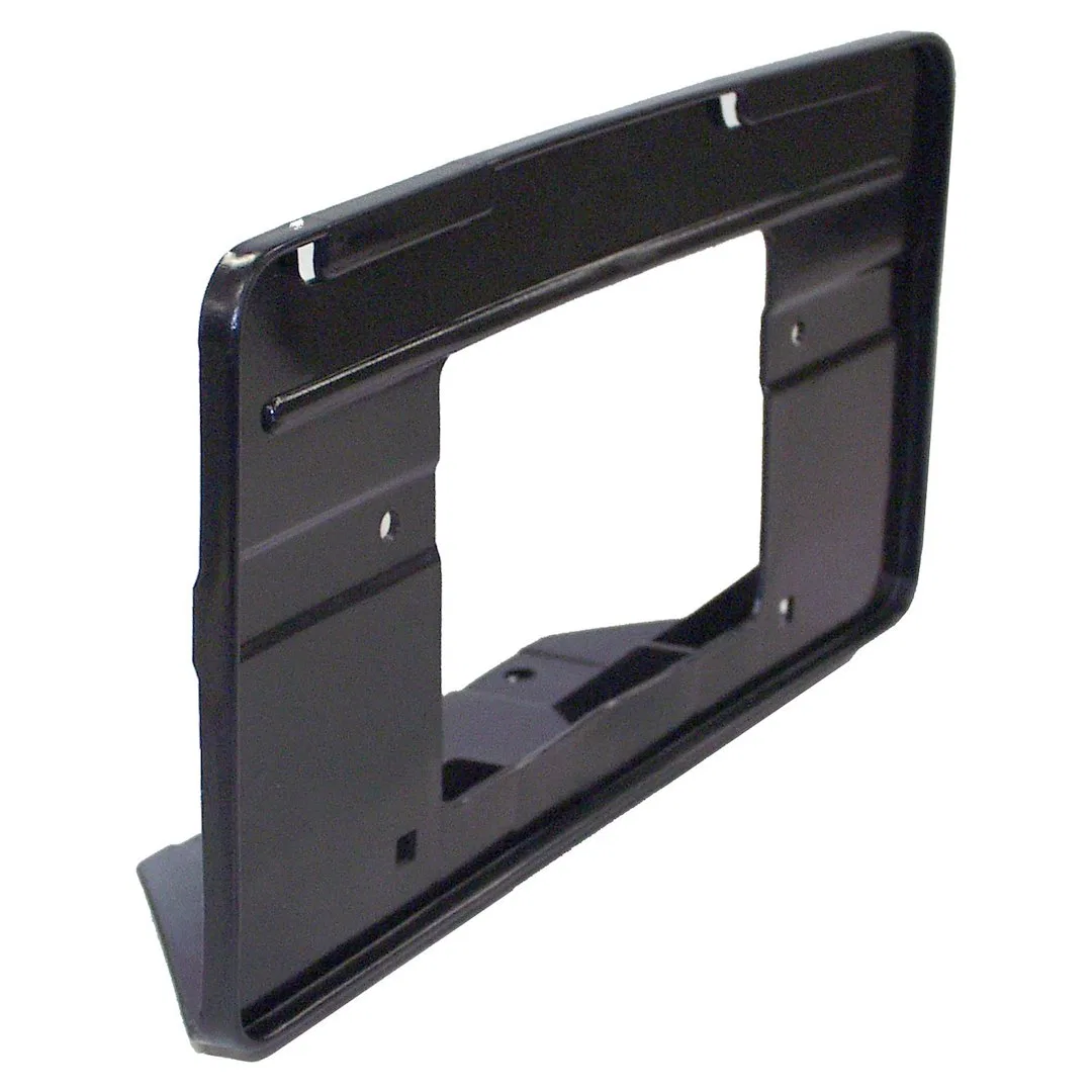 52003479 – CROWN AUTO License Plate Bracket, OE Replacement Black Plastic
